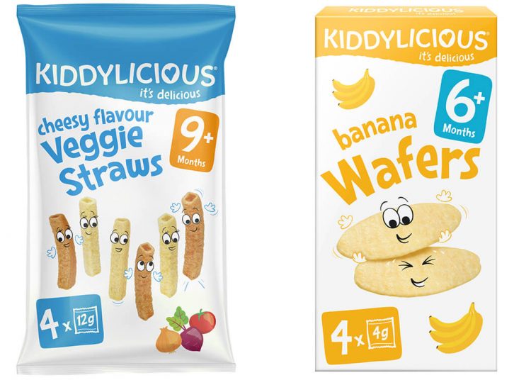 Snacks para niños Kiddylicious