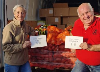 donacion patatas Lazaro