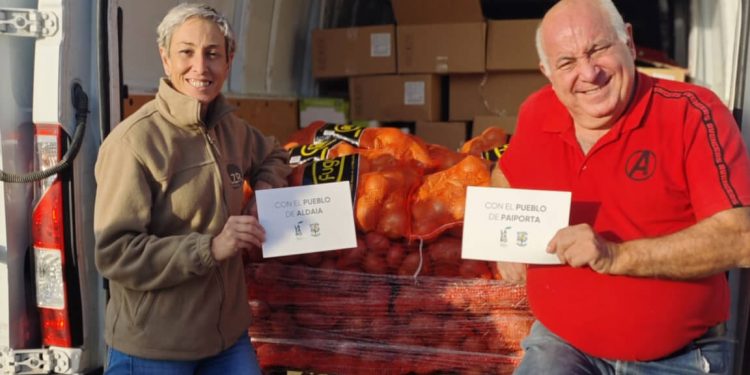 donacion patatas Lazaro