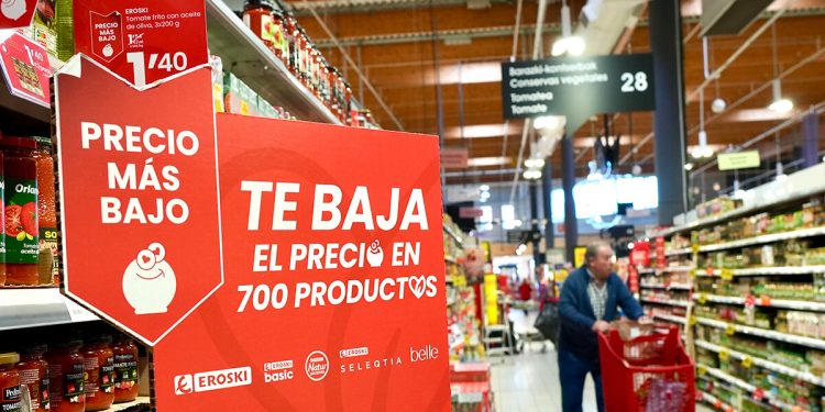 Eroski bajada de precios