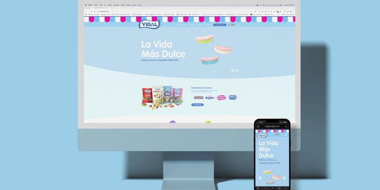 nueva web Vidal Golosinas