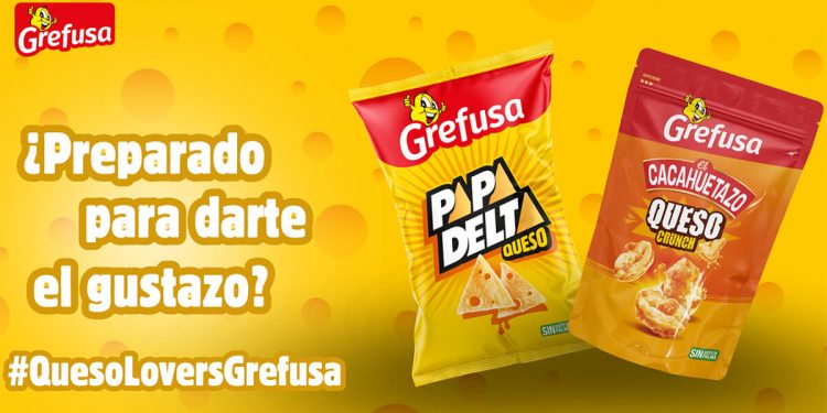 Grefusa - nuevos snacks queso