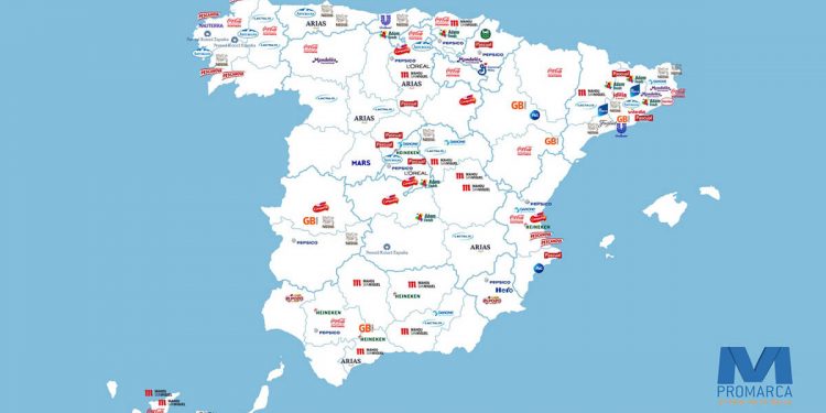 MAPA Promarca provincias