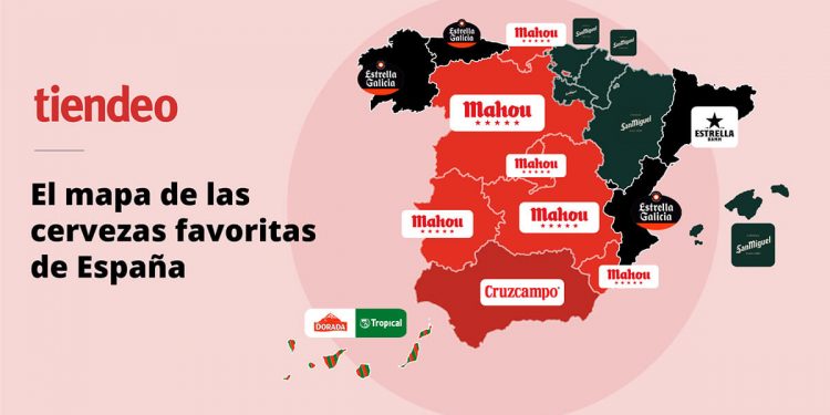 Mapa cervezas Tiendeo