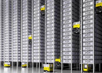 SSI Schaefer ha lanzado el RackBot System Elevate