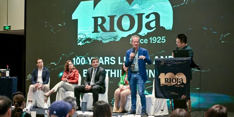 100 años Rioja - China