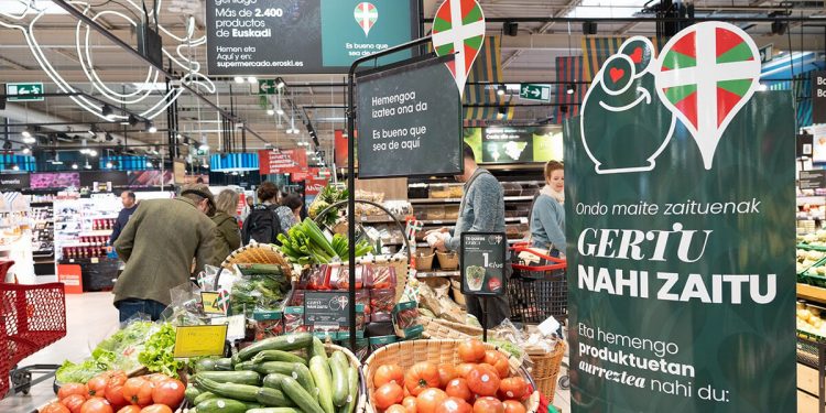 Eroski compras País Vasco