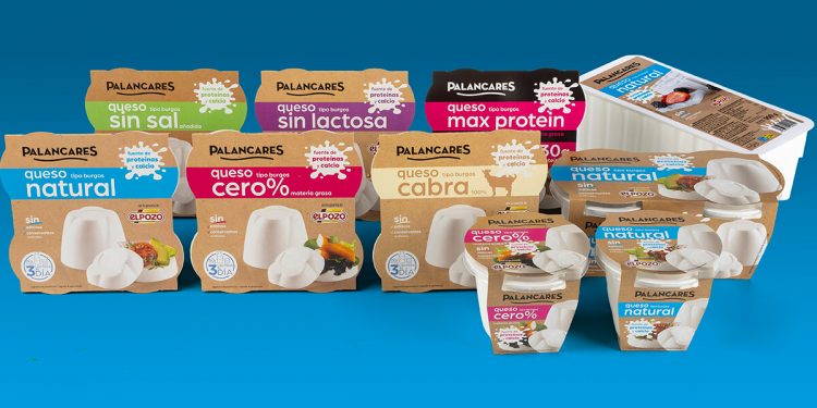 gama de queso tipo Burgos