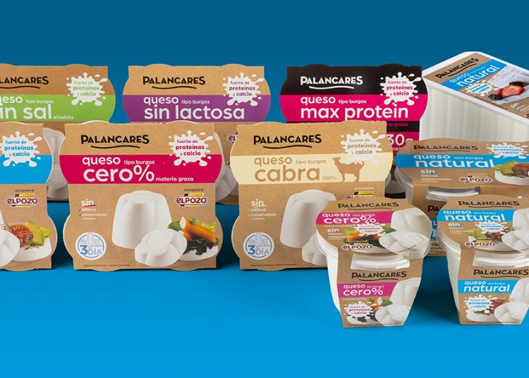 gama de queso tipo Burgos