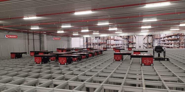 sistema robotico plataforma Son Morro Eroski