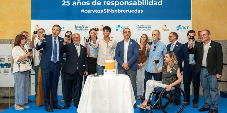 25 aniversario de la campaña DGT y Cerveceros de España