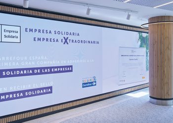 Carrefour mantiene su compromiso con las personas en situación de desventaja social. Fuente: Carrefour