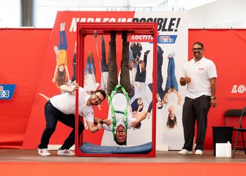 Evento Loctite Hanging Man. Fuente: Loctite