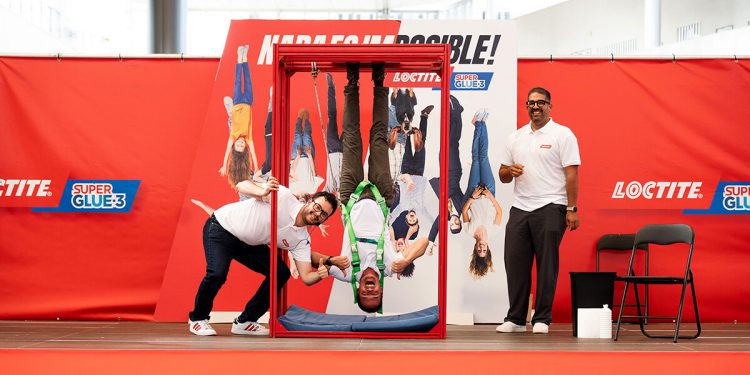 Evento Loctite Hanging Man. Fuente: Loctite