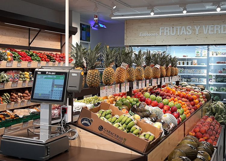 La fruta gana valor en la cesta de la compra de Supermercados masymas (Hijos de Luis Rodríguez). Fuente: Supermercados Masymas