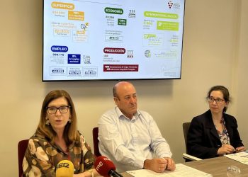 Rueda de prensa organizada por la Organización Interprofesional del Vino de España (OIVE). Fuente: OIVE