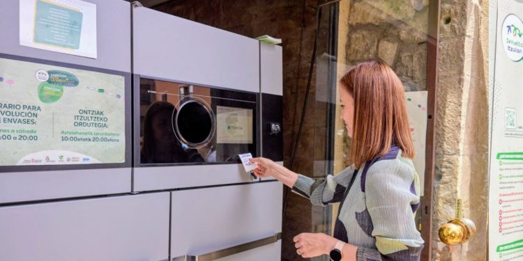 Más de 150.000 envases recuperados en dos meses gracias al depósito y retorno en Navarra. Fuente: Tomra