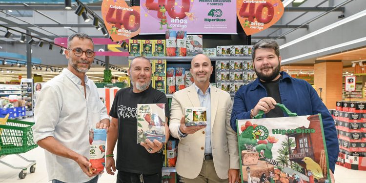 HiperDino celebra su 40º aniversario premiando a sus clientes. Fuente: HiperDino.