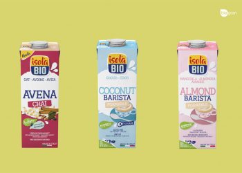 Biogran saca al mercado tres nuevas bebidas vegetales de ISOLA Bio. Fuente: Biogran.