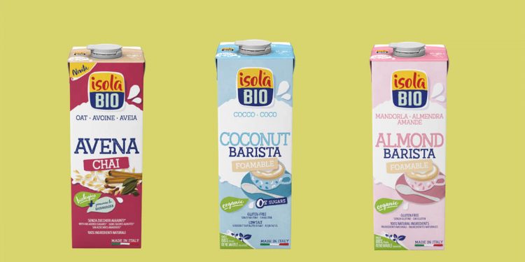 Biogran saca al mercado tres nuevas bebidas vegetales de ISOLA Bio. Fuente: Biogran.