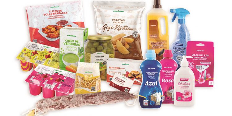 Covirán refuerza su surtido de marca propia, que gana protagonismo entre los consumidores. Fuente: Covirán.
