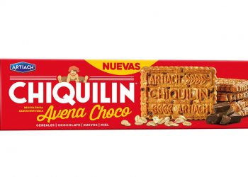 Nuevas Chiquilín Avena con pepitas de Chocolate. Fuente: Adam Foods.