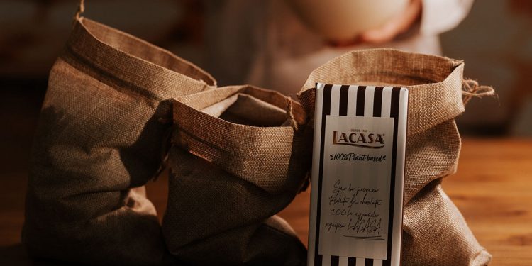 Chocolates Lacasa produce la primera tableta 100% española. Fuente: Chocolates Lacasa.