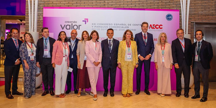 Inauguración del XXI Congreso Español de Centros y Parques Comerciales. Fuente: AECC.