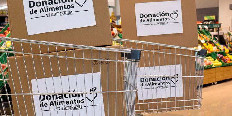 Masymas Supermercados logra evitar el desperdicio de 1.970 toneladas de alimentos en el último año. Fuente: masymas supermercados.