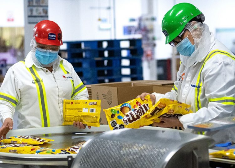 Las fábricas de Mars Snacking en Europa ya funcionan con energía renovable. Fuente: Mars.