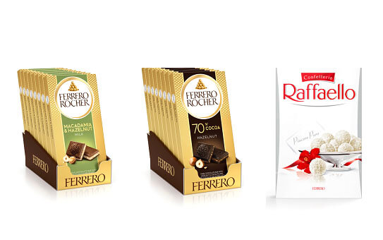 Novedades de Ferrero. Fuente: Ferrero.