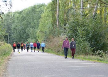 Marcha Inclusiva del Grupo Fundación San Cebrián. Fuente: Galletas Gullón.
