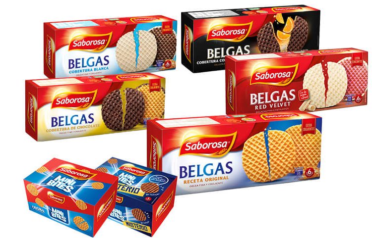 La marca de galletas Saborosa desembarca en España con una ambiciosa estrategia de inversión. Fuente: Saborosa.
