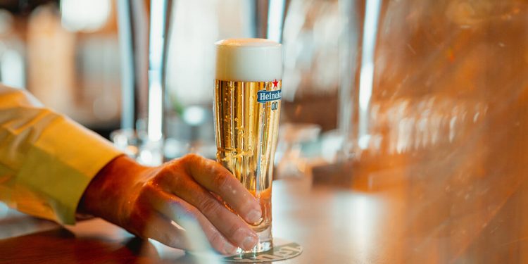 El agua del consumo sin alcohol en Europa impulsa la demanda de Heineken 0.0. Fuente: Heineken España.