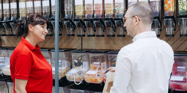 La venta a granel de Alcampo. Fuente: Alcampo