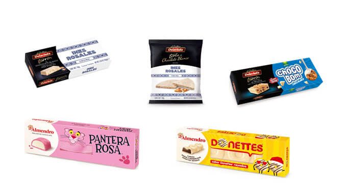 Delaviuda y El Almendro presentan sus nuevas propuestas para Navidad. Fuente: Delaviuda Confectionery Group.