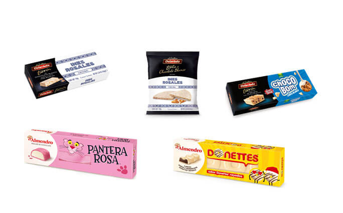 Delaviuda y El Almendro presentan sus nuevas propuestas para Navidad. Fuente: Delaviuda Confectionery Group.
