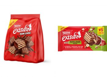 Nestlé Extrafino sorprende con sus nuevas barritas Mini Choc y sabor Avellana. Fuente: Nestlé.