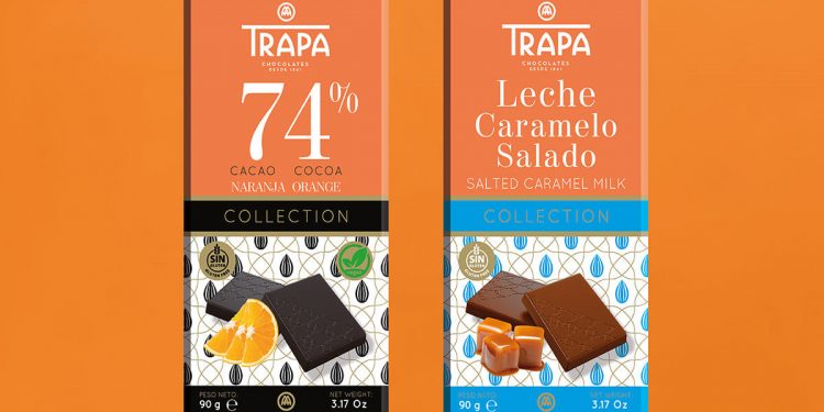 Chocolates Trapa refuerza su gama de Tabletas Collection con dos nuevas propuestas. Fuente: Chocolates Trapa.