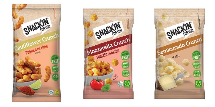 Sigma amplía su marca Snack’In For You con tres nuevos productos. Fuente: Sigma.