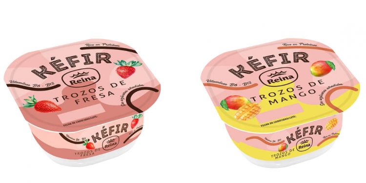 Reina amplía su gama de Kéfir con dos nuevas referencias. Fuente: Reina.