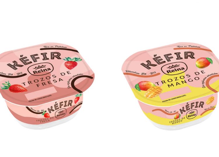 Reina amplía su gama de Kéfir con dos nuevas referencias. Fuente: Reina.