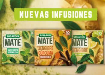 Susarón crea una nueva gama. de infusiones de Mate. Fuente: Susarón.
