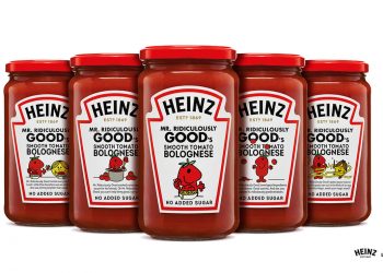 Nuevo Heinz Smooth Tomato Bolognese. Fuente: Heinz.