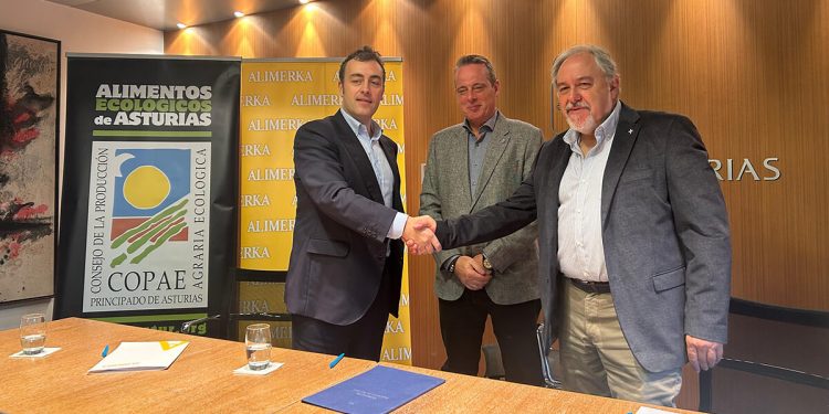 Alimerka se alía con COPAE para impulsar el consumo de productos ecológicos asturianos. Fuente: Alimerka.