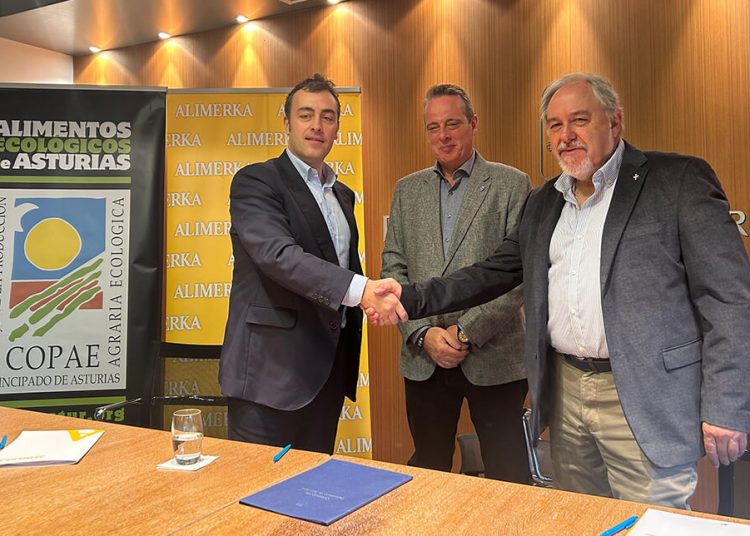 Alimerka se alía con COPAE para impulsar el consumo de productos ecológicos asturianos. Fuente: Alimerka.