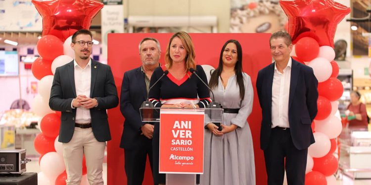 Alcampo celebra 40 años de la apertura de su hipermercado en Castellón. Fuente: Alcampo.
