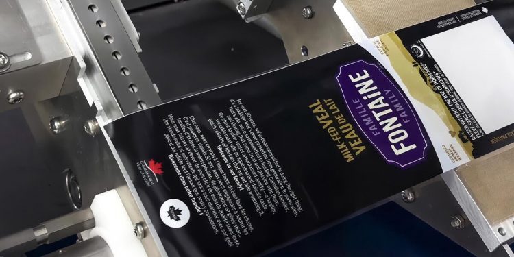 Bizerba desarrolla una etiqueta sin soporte para la industria de los productos del mar. Fuente: Bizerba.