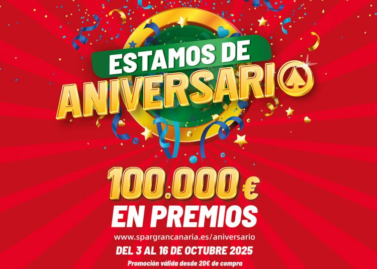 Spar Gran Canaria celebra su 39 aniversario premiando a sus clientes. Fuente: Spar Gran Canaria.