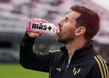 Damm será la encargada de distribuir en España la nueva bebida de Leo Messi. Fuente: Damm.